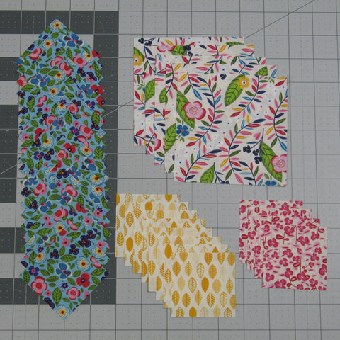 fabric requirements for no name quilt block