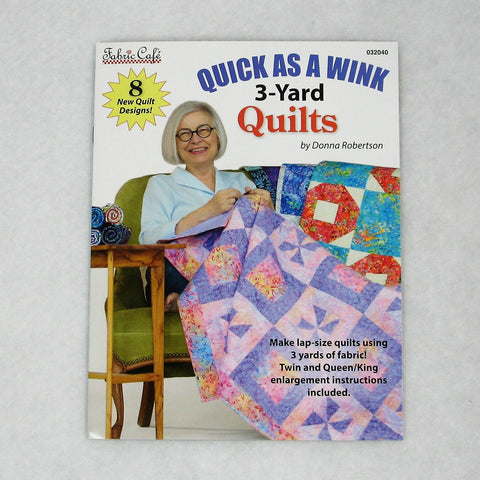 3-Yard Quilts For Kids by Donna Robertson and Fran Morgan of the