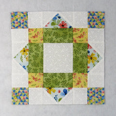 quatrefoil quilt block