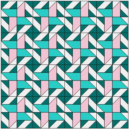 pinwheel variation quilt 1