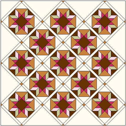 How to Sew a Starshadow Traditional Quilt Block – fabric-406