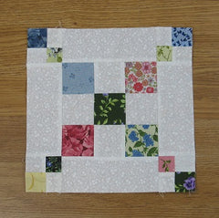 single chain and knot quilt block