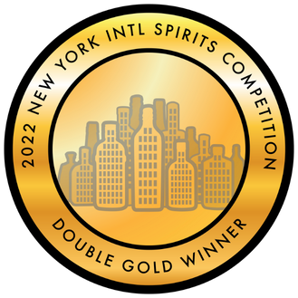 2022 New York International Spirits Competition Double Gold Winner