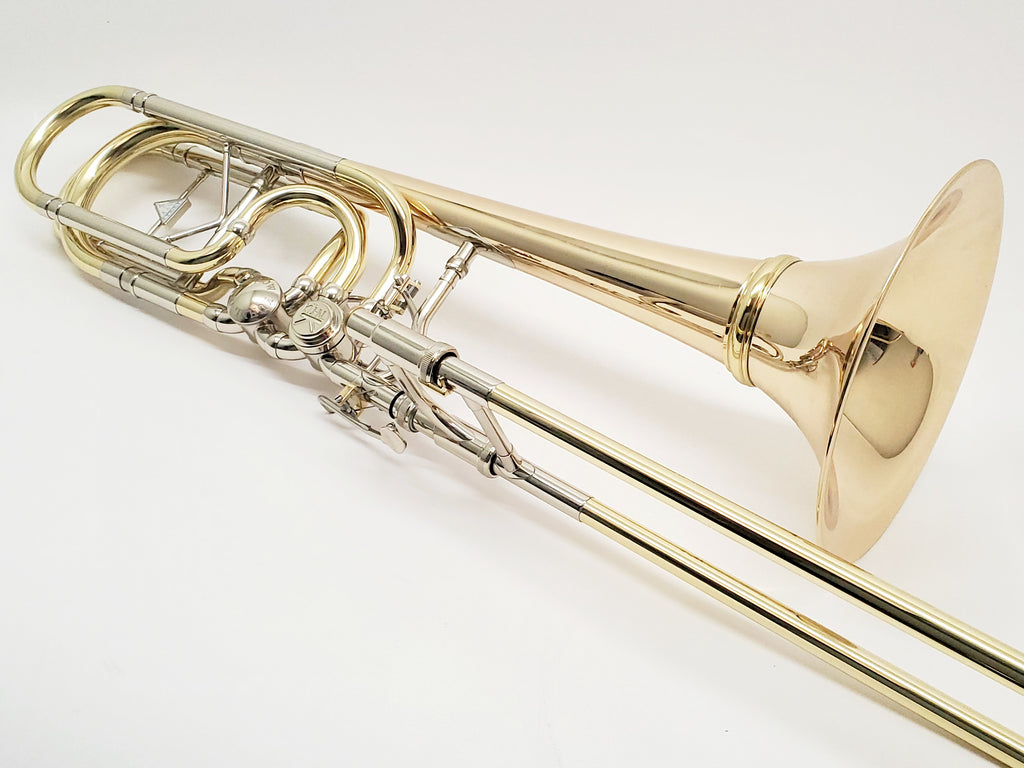 The Horn Guys Kuhnl Hoyer Orchestra Signature Bass Trombone With Inline Rotors