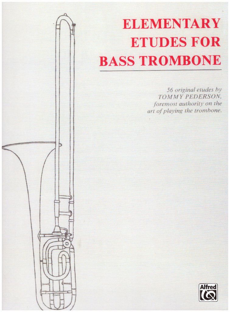 Etudes For Bass Trombone Elementary