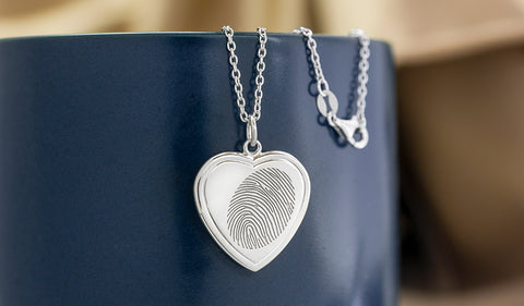 Those We Love Don't Go Away Sterling Silver Memorial Feather Necklace -  Clothed with Truth