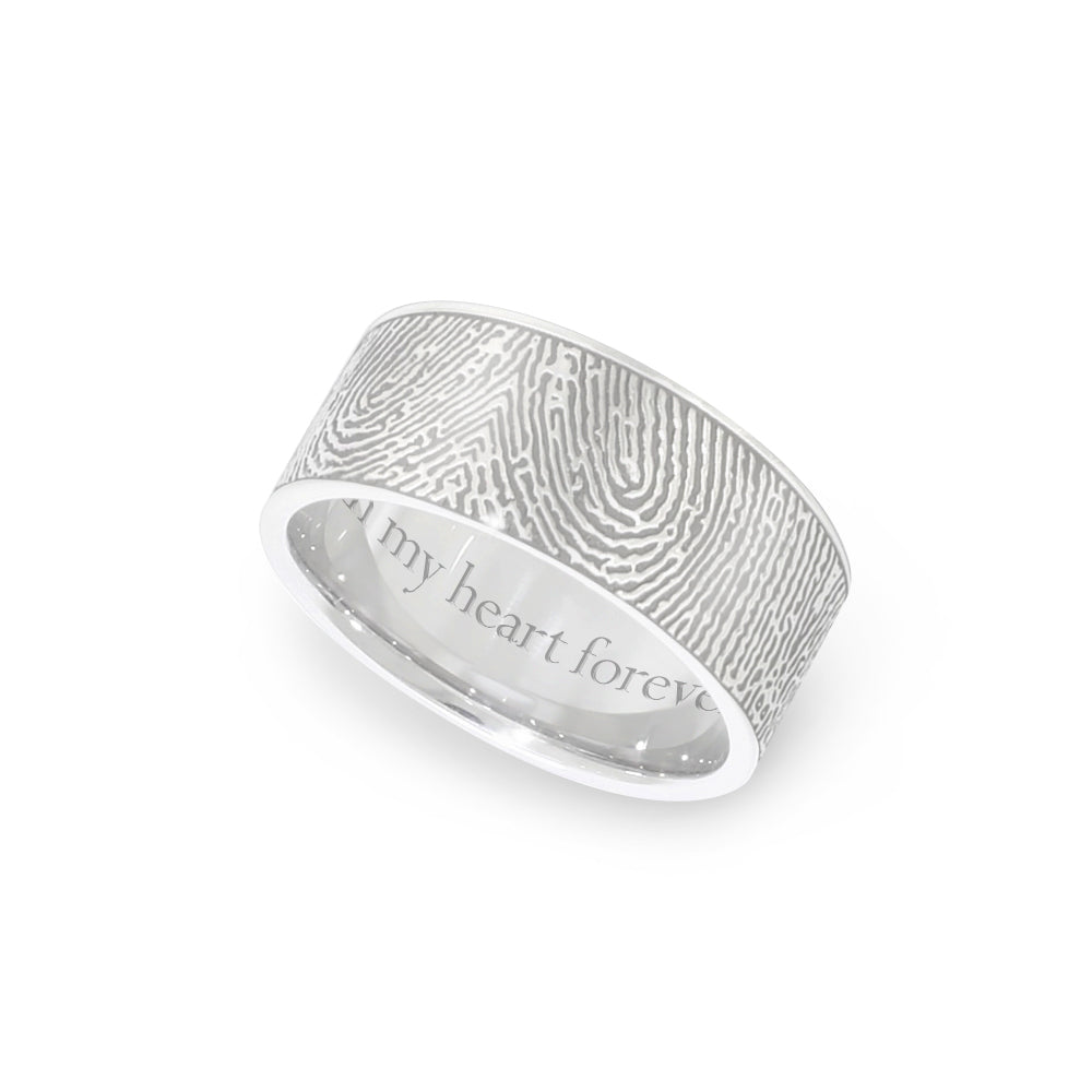 Lito: Custom Fingerprint Wedding Ring