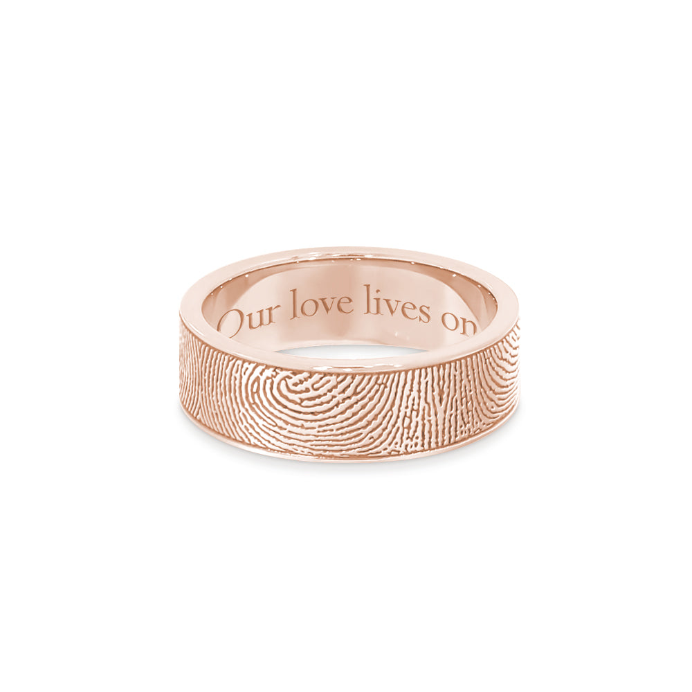 Lito: Custom Fingerprint Wedding Ring