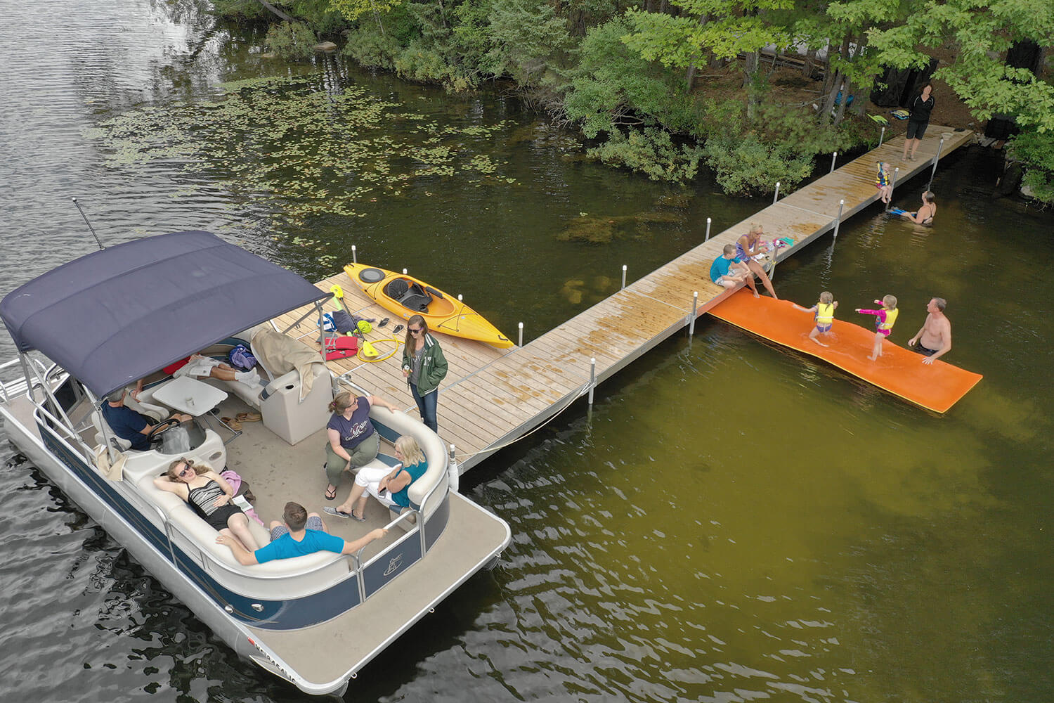 Dock Package with Pontoon