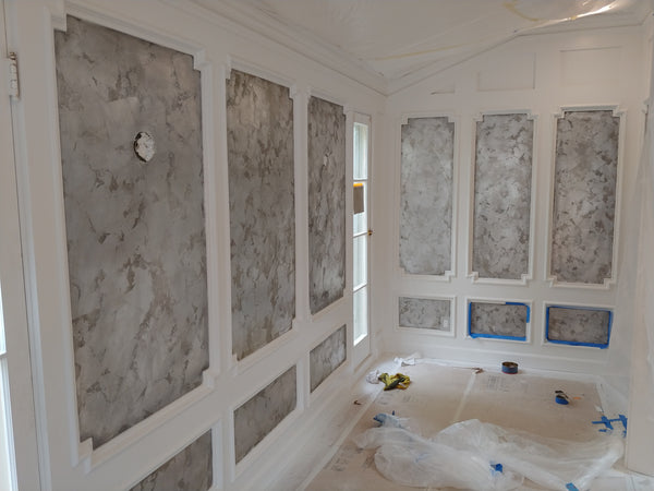 Silver Leaf Projects in Los Angeles, Beverly Hills, Bel-Air, Hollywood -  California Wall Design Inc.