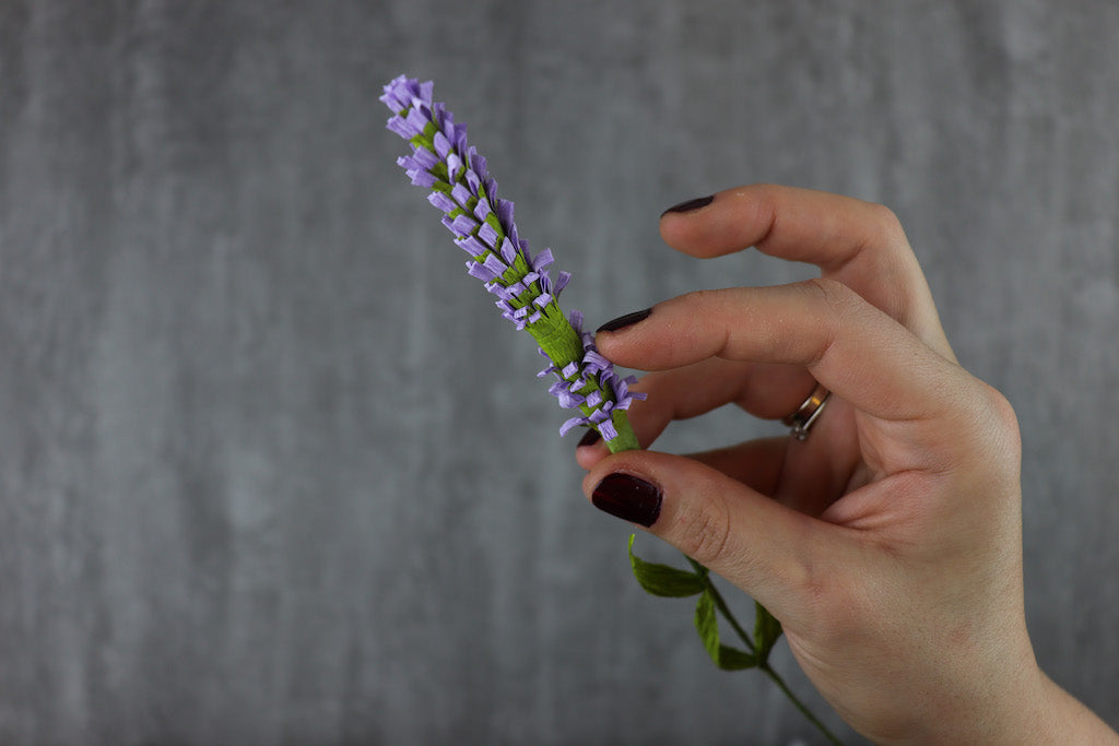 crepe paper lavender 18