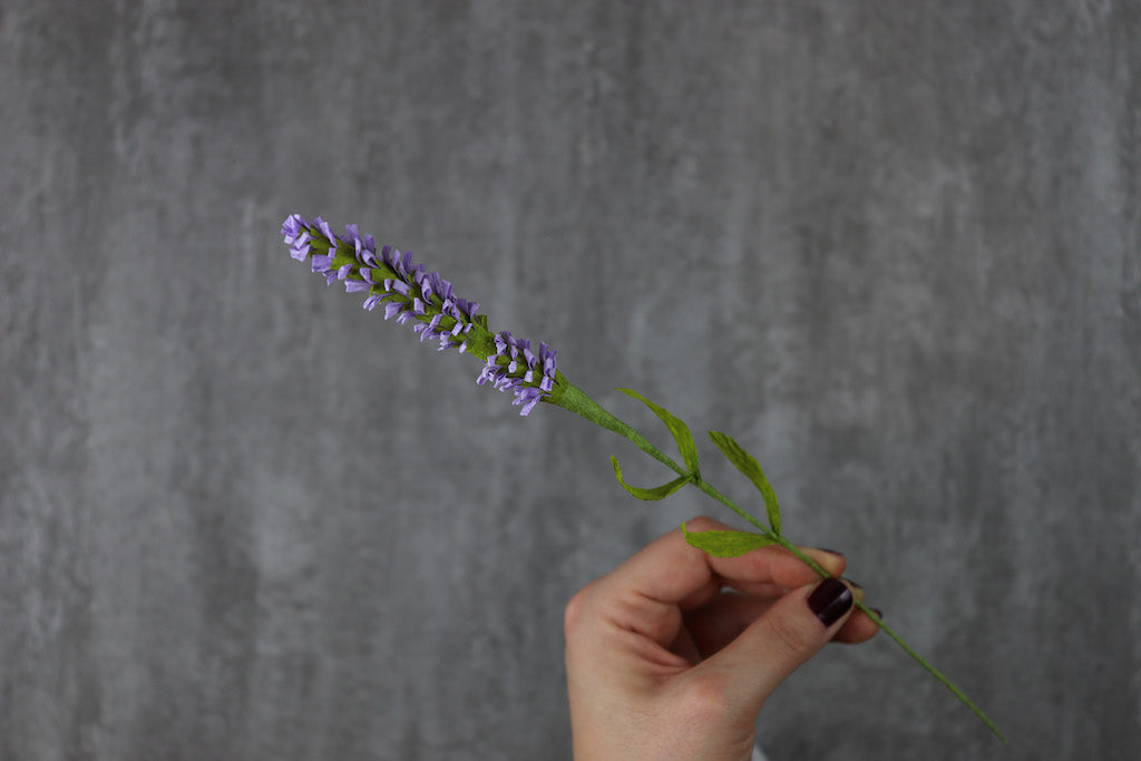 crepe paper lavender 19