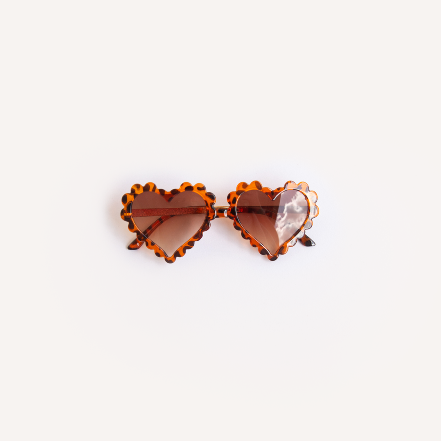 Tortoiseshell Heart Sunglasses