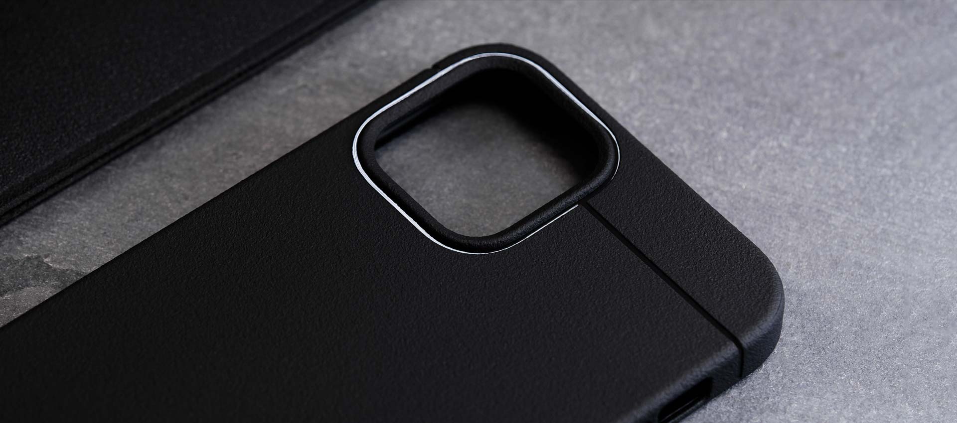 Sheath | Minimalist, Shock-Absorbing iPhone 13 Pro Max Case Black from Caudabe