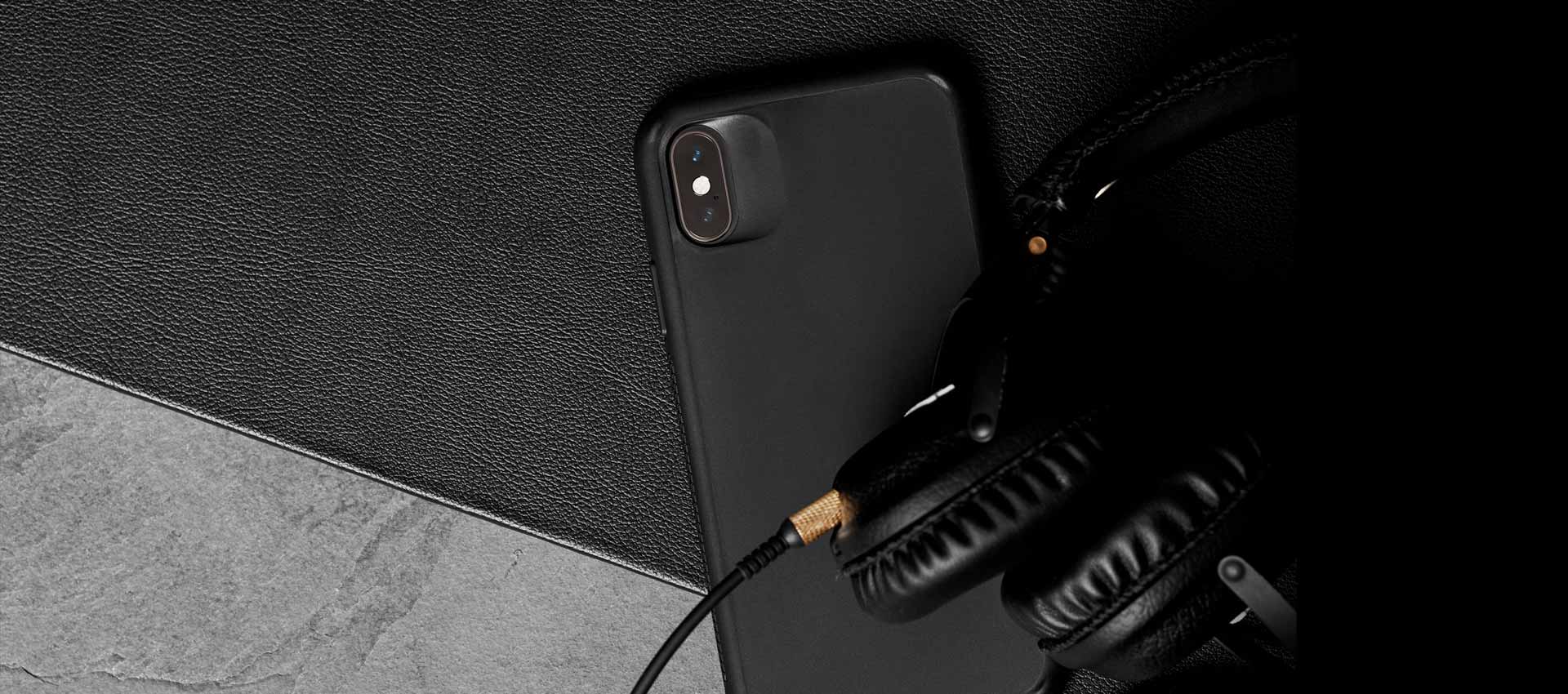 Synthesis (MagSafe) | Sleek, Rugged iPhone 13 Pro Case Black from Caudabe