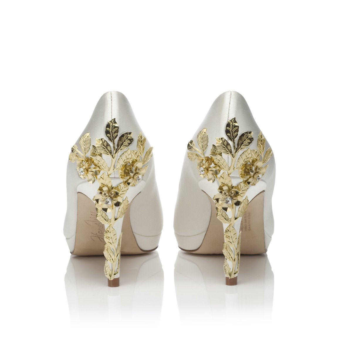 Joanie Mid Ivory Bridal Shoes