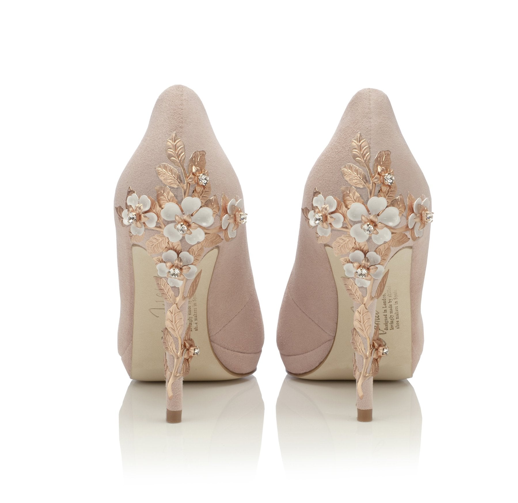 Custom Wedding Shoes - Personalised Bridal Shoes - Bespoke Shoes - Harriet  Wilde Wedding Shoes