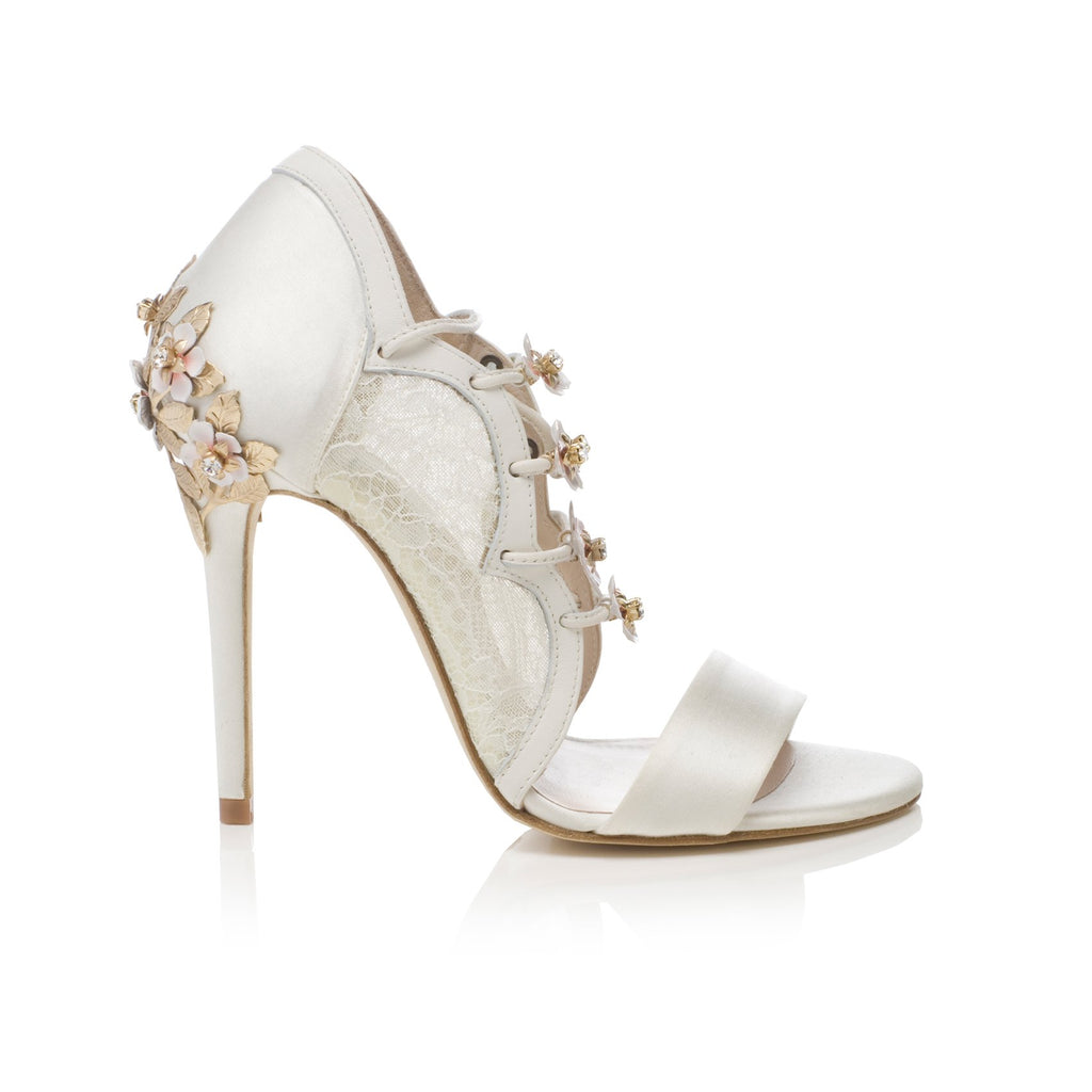 ivory wedding shoe