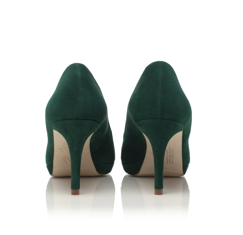 Amy Mid Heel Platform Pump Wedding Shoes -Bespoke Made To Order Amy ...