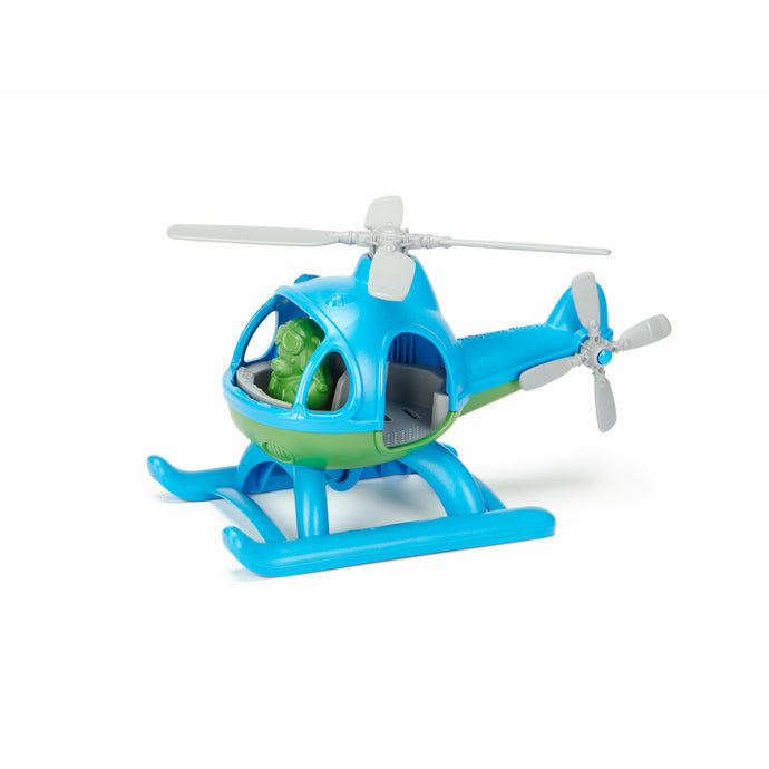 blue helicopter toy