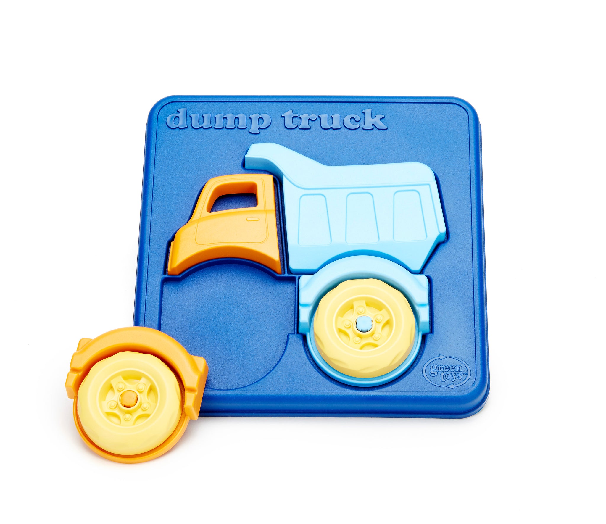 green toys dump truck puzzle