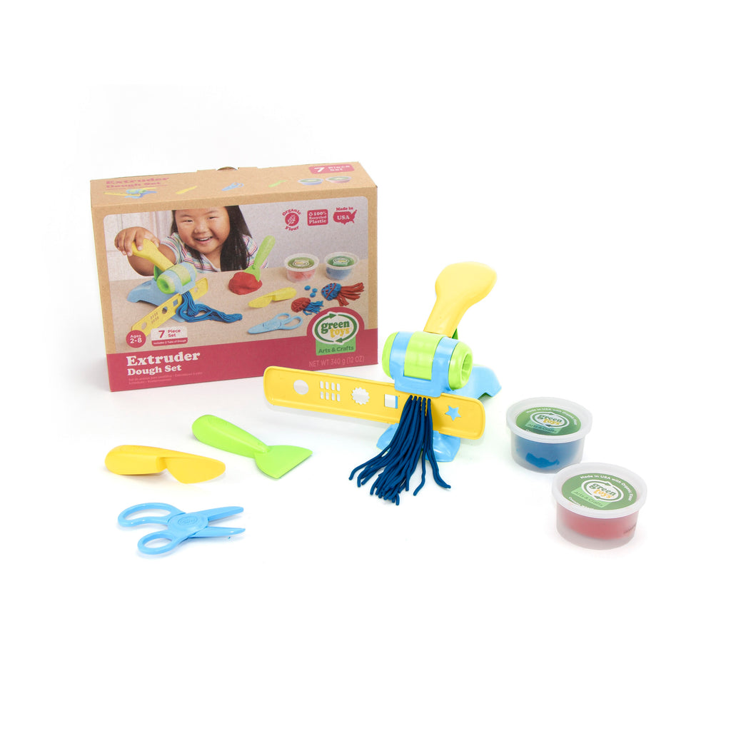 green toys play dough