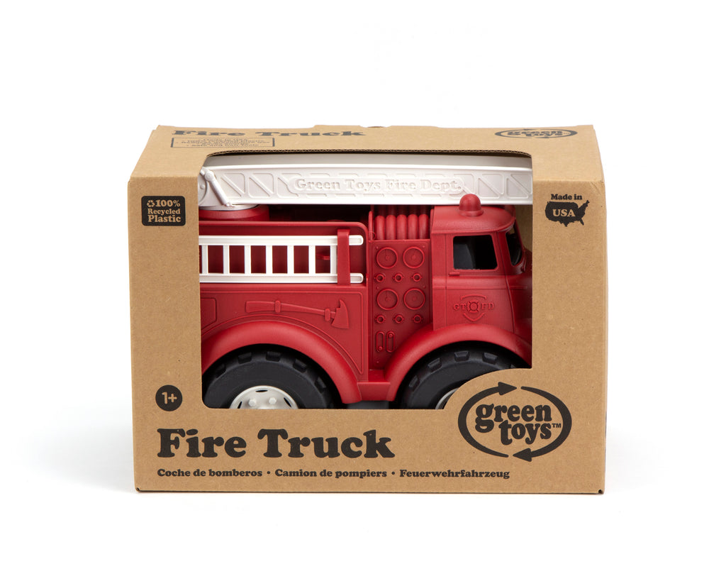 green toys pink fire truck