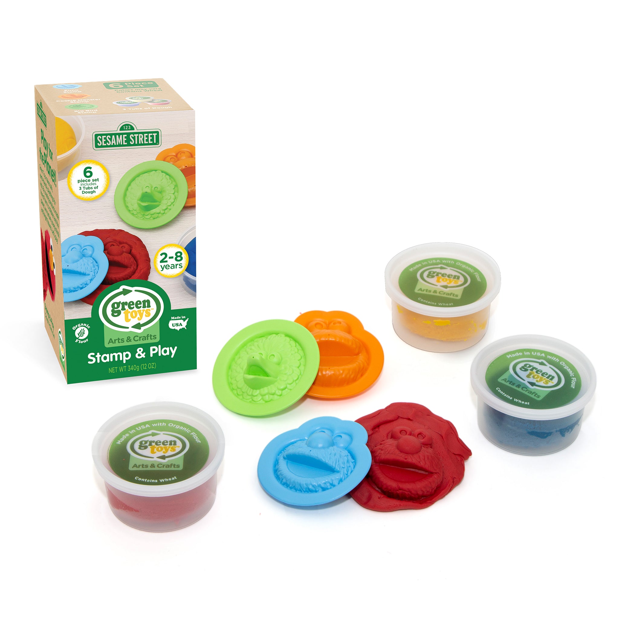 green toys play dough