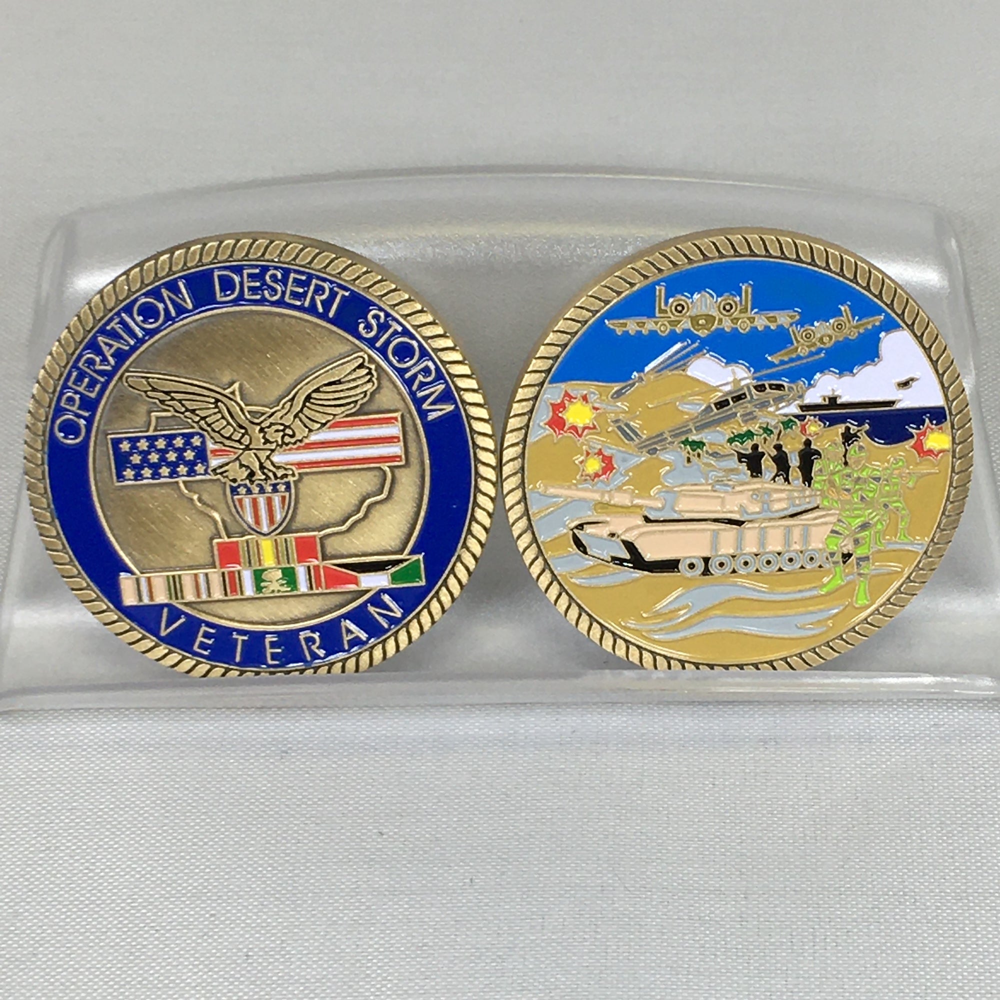 Operation Desert Storm Challenge Coin Hi Army Museum Society Store