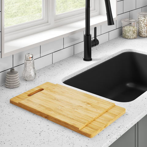 Classic Sink Accessory - 15 Bamboo Cutting Board (CB15) – Create Good Sinks
