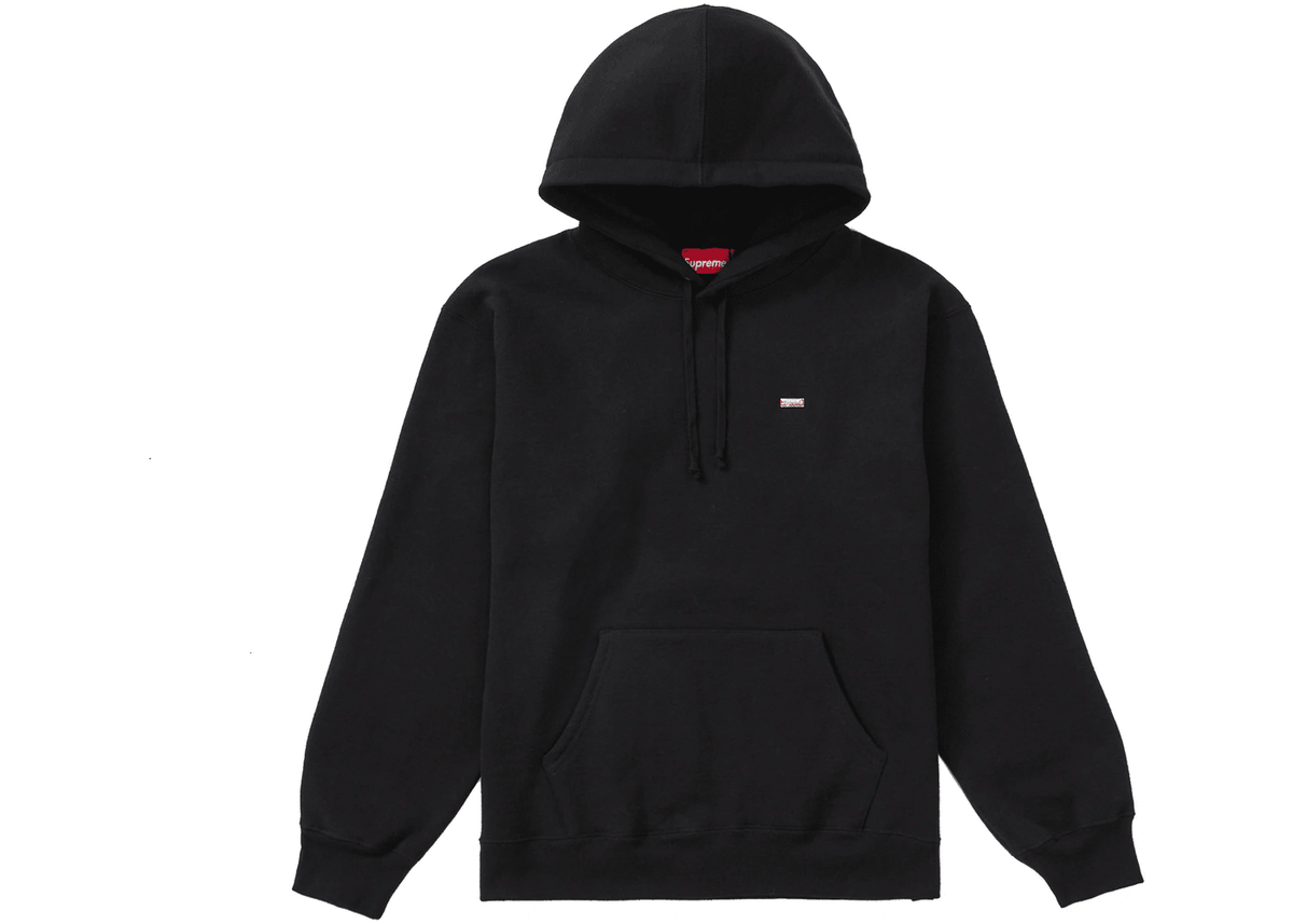 Supreme Enamel Small Box Hooded Sweatshirt Black – LACED