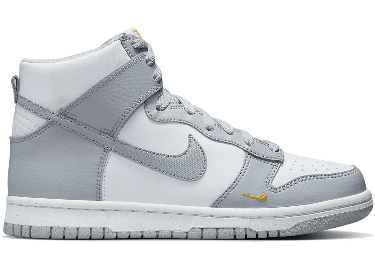 Nike Dunk High Next Nature Wolf Grey Marigold (GS) – LACED