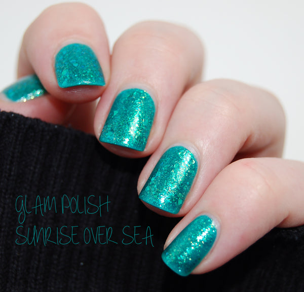 Glam Polish Sunrise Over Sea