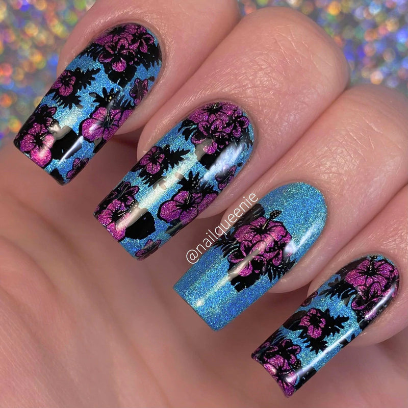 Sea Turtle Conservancy Nail Stamping Plate SFAC | Maniology