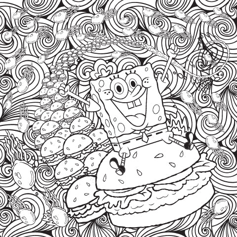 I Believe I Can Fry! Coloring Sheet