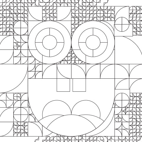 Some Squares Are Well-Rounded. Coloring Sheet