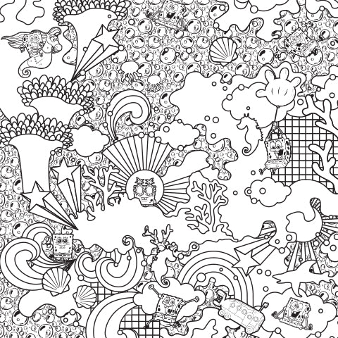 Keep the Good Vibes Flowing! Coloring Sheet
