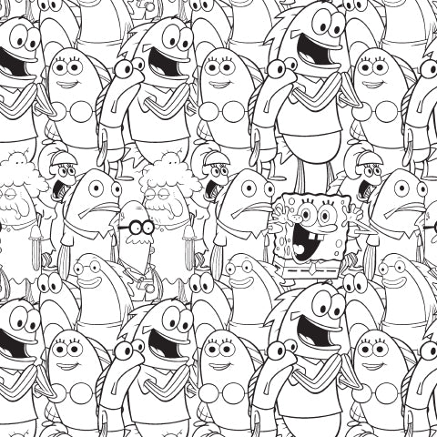 SpongeBob Downloadable Coloring Sheets – SpongeBob SquarePants Shop