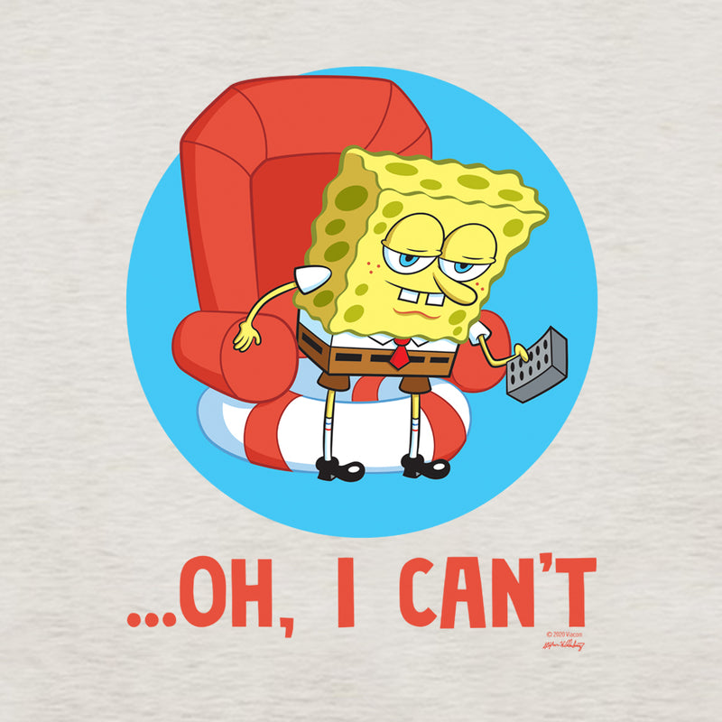 Spongebob Squarepants Oh I Can T Meme Lightweight Hooded Sweatshirt Spongebob Squarepants Shop