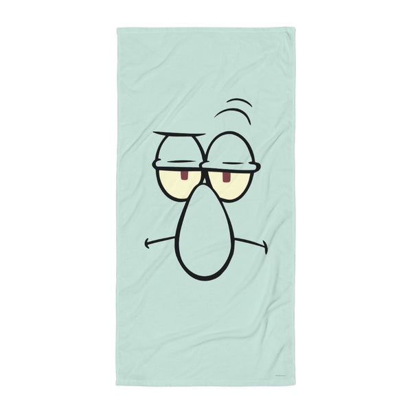 Plankton Big Face Beach Towel – SpongeBob SquarePants Shop