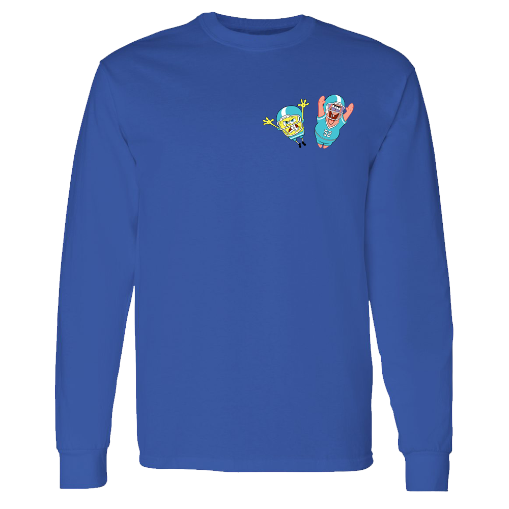 SpongeBob SquarePants Bikini Bottom Feeders Adult Long Sleeve T-Shirt ...