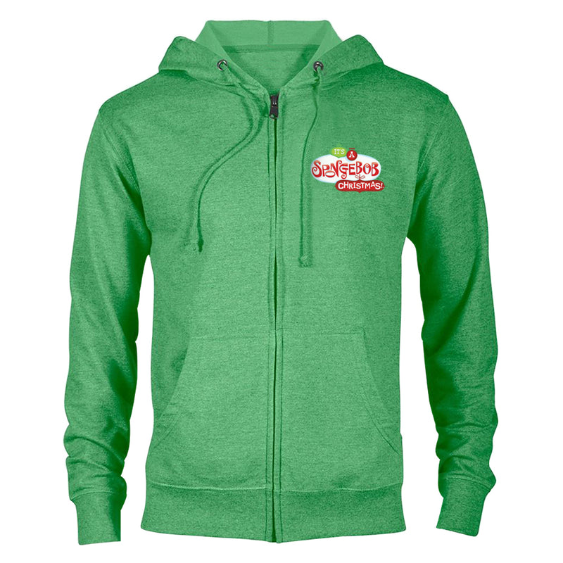 santa zip up hoodie