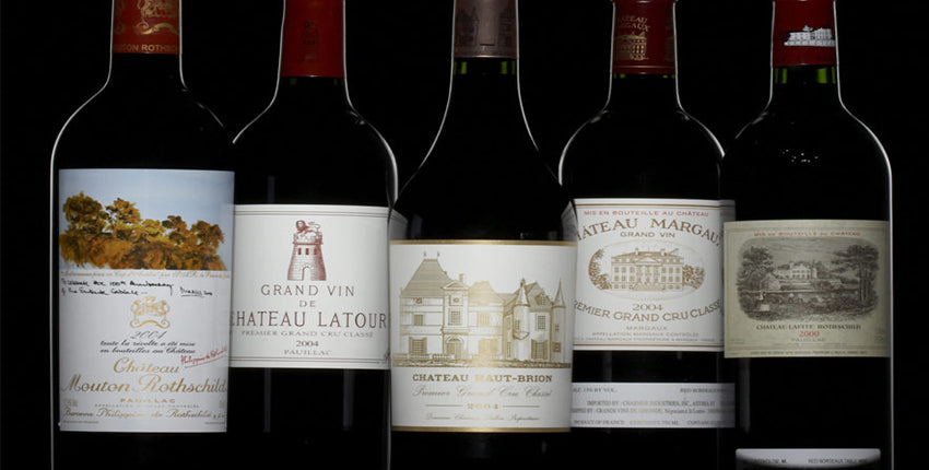 BDX 1st Growth (most expensive & famous wines)