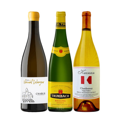 White Wine Trio: Around the World 3pk Sampler 3x750ml
