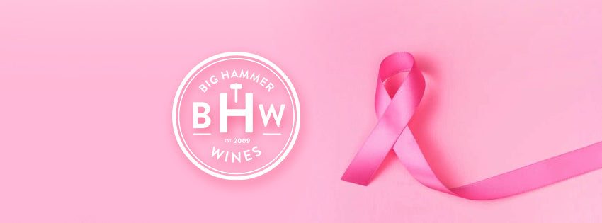 big hammer wines supports breast cancer month