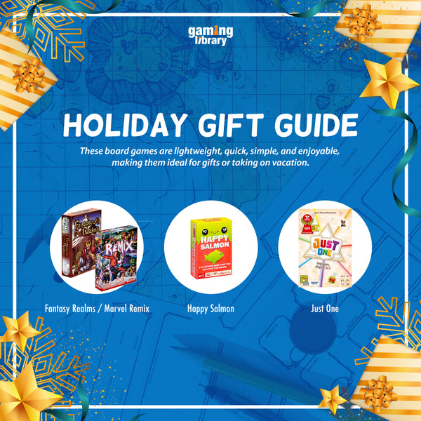 Gaming Library Holiday Gift Guide