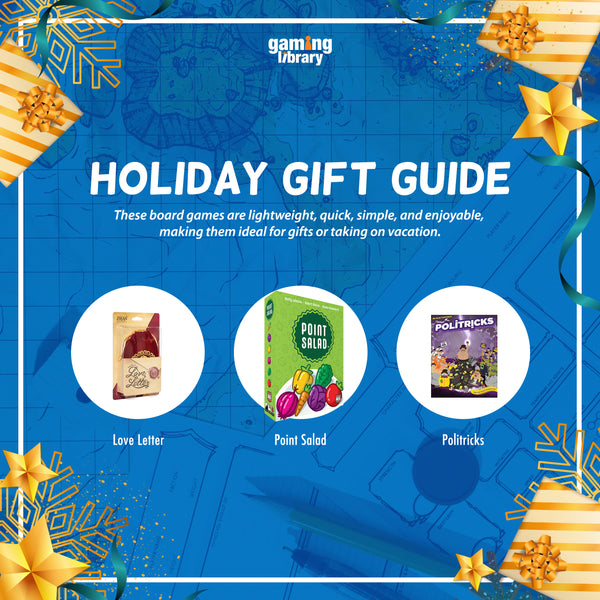 Gaming Library Holiday Gift Guide