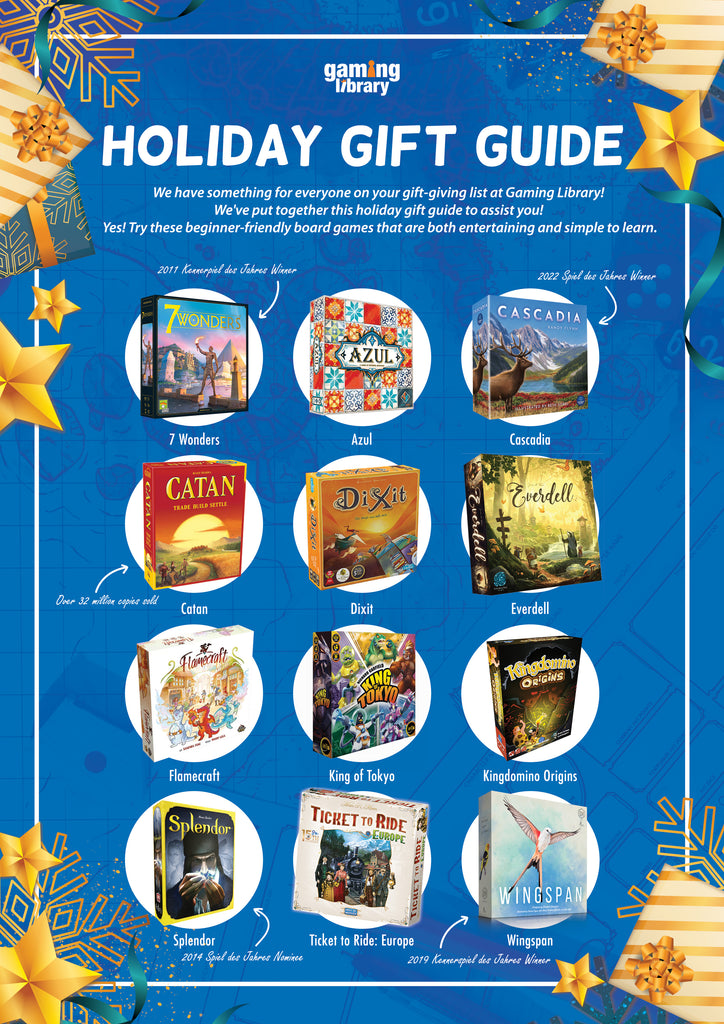 Gaming Library Holiday Gift Guide
