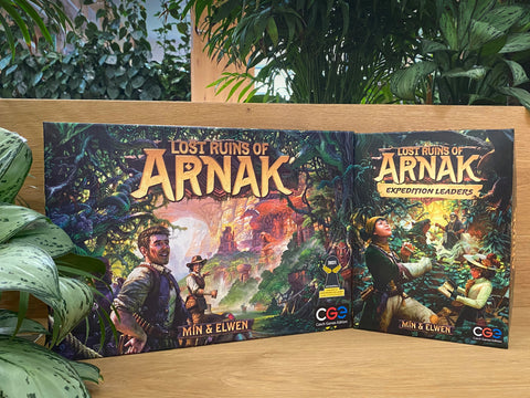 Lost Ruins of Arnak - Expedition Leaders Board Game Lifestyle Image