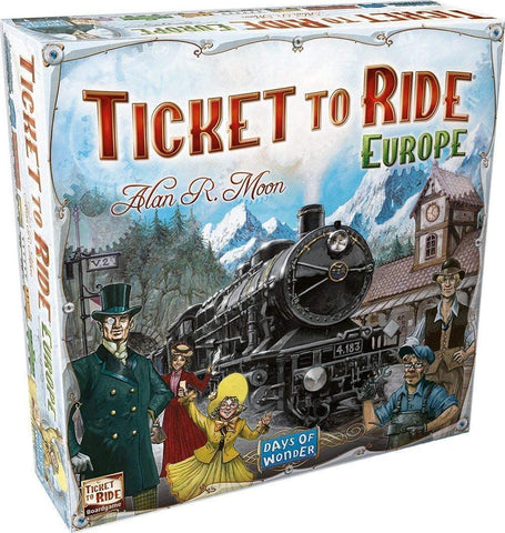 Gaming Library Ticket to Ride Europe